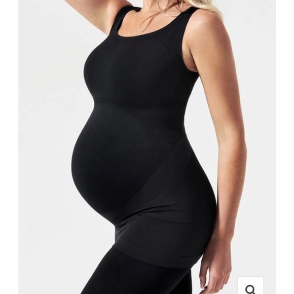 Blanqi Maternity Support Tank Top Black Size M - Picture 1 of 8
